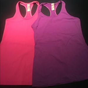 ivivva GIRLS lululemon RACERBACK TANK lot SIZE 12